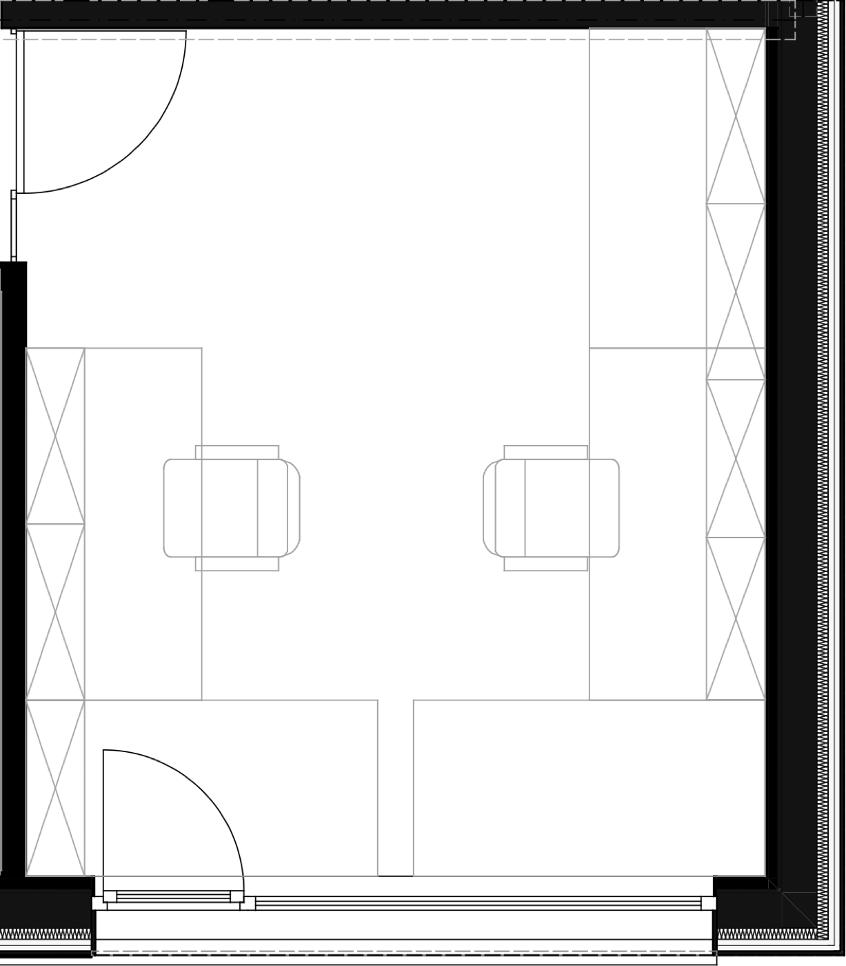 2D Grundriss Büro 04