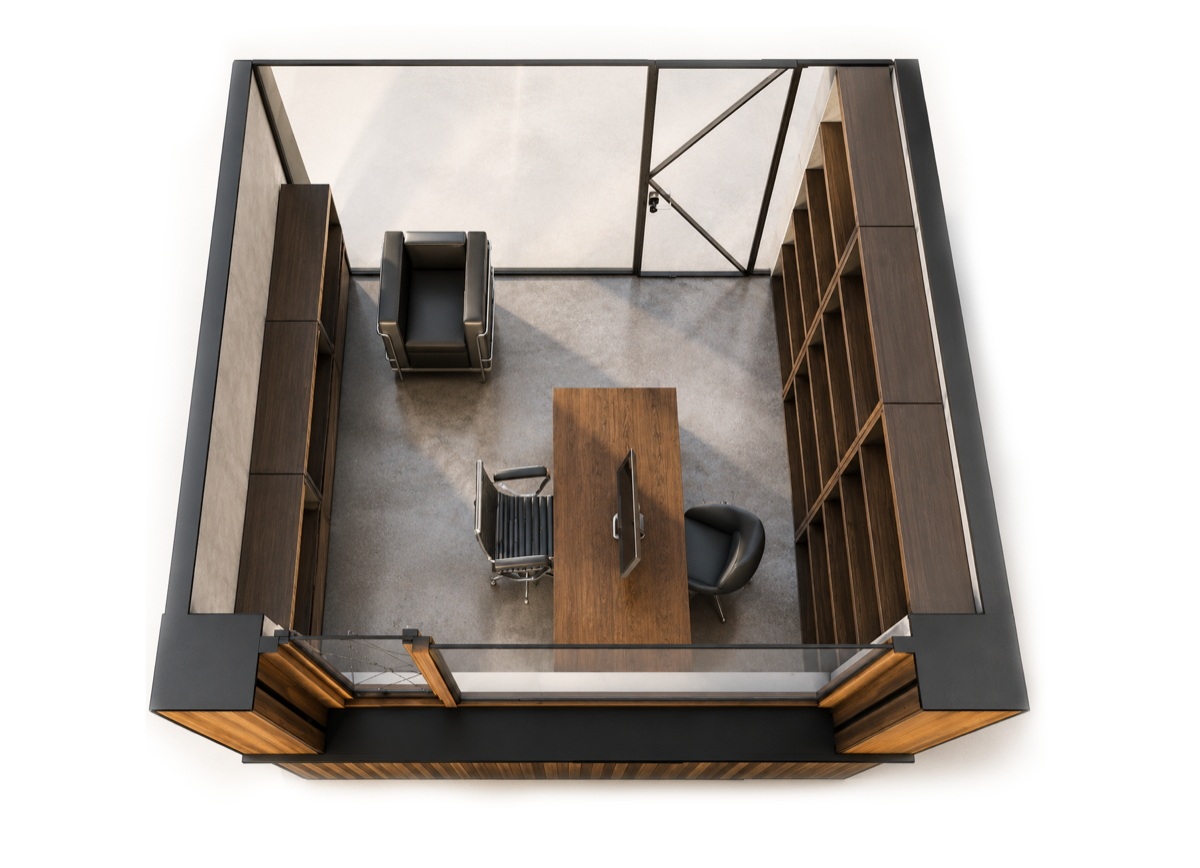 3D Visualisierung Büro 03