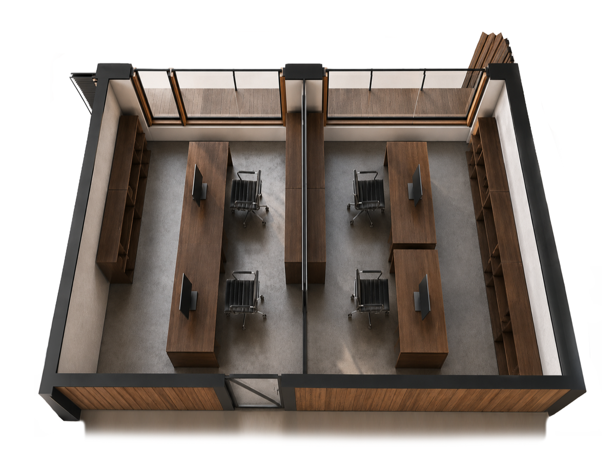 3D Visualisierung Büro 05 V1