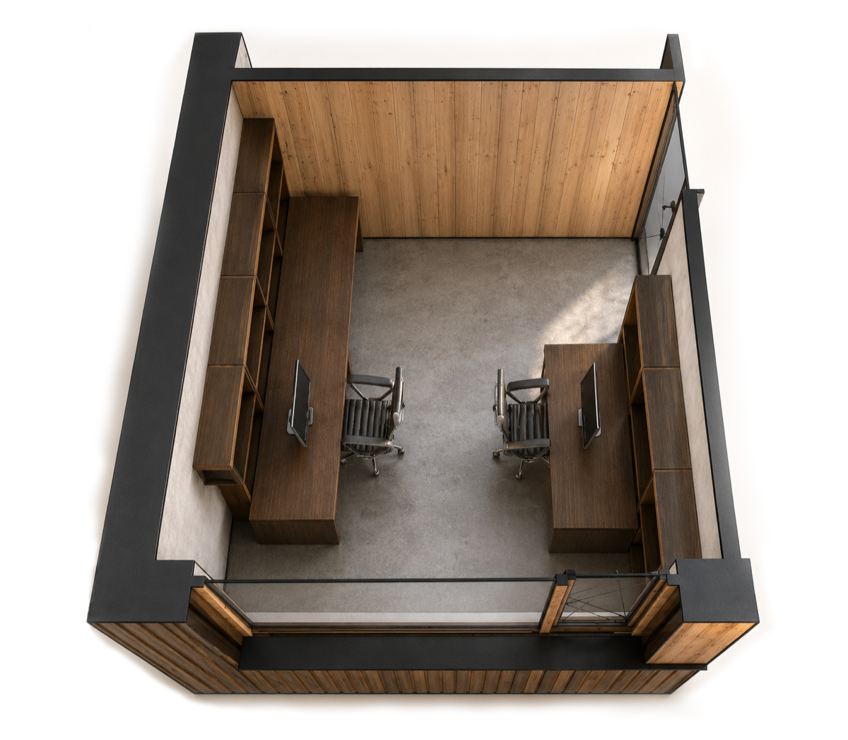 3D Visualisierung Büro 05 V2